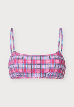 Roxy, TARTAN TIMES BRALETTE - Горнище на бански - viola