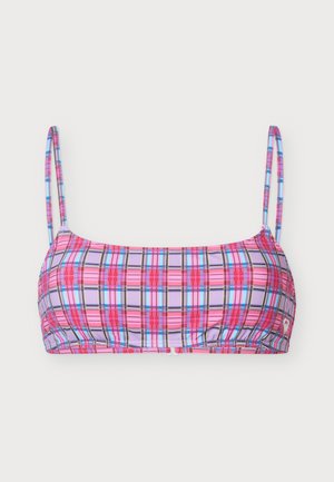 Roxy, TARTAN TIMES BRALETTE - Горнище на бански - viola