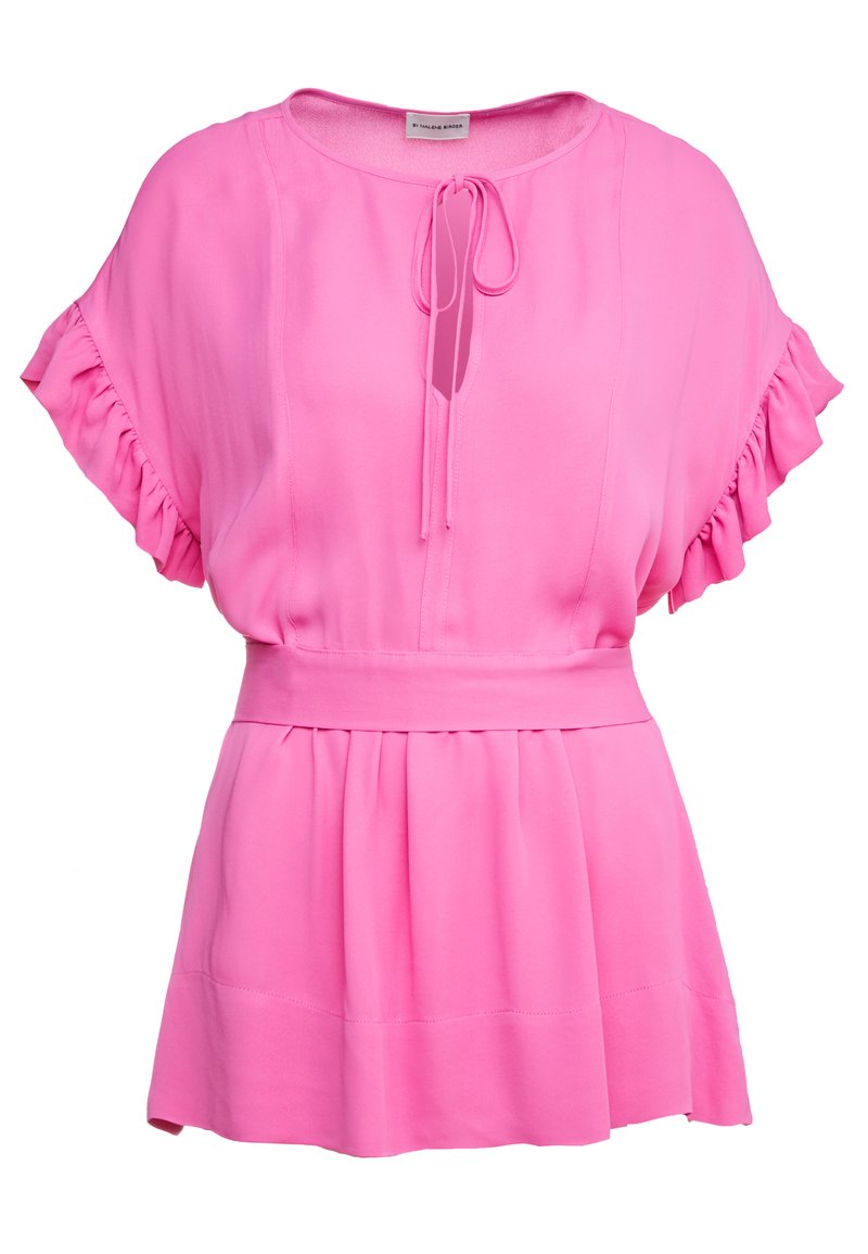 By Malene Birger T-shirt print donkerroze