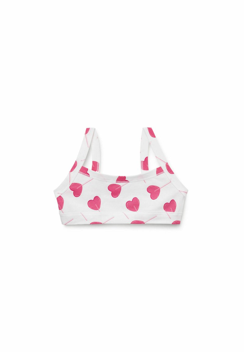 Tezenis Bustier  - rosa - bianco stampa lollipop