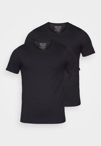 TEE 2 PACK - Camisola interior - black