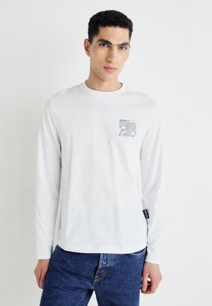 RED BULL RACING COLOUR BALANCE LOGO LS TEE - Pikkade varrukatega topp - white