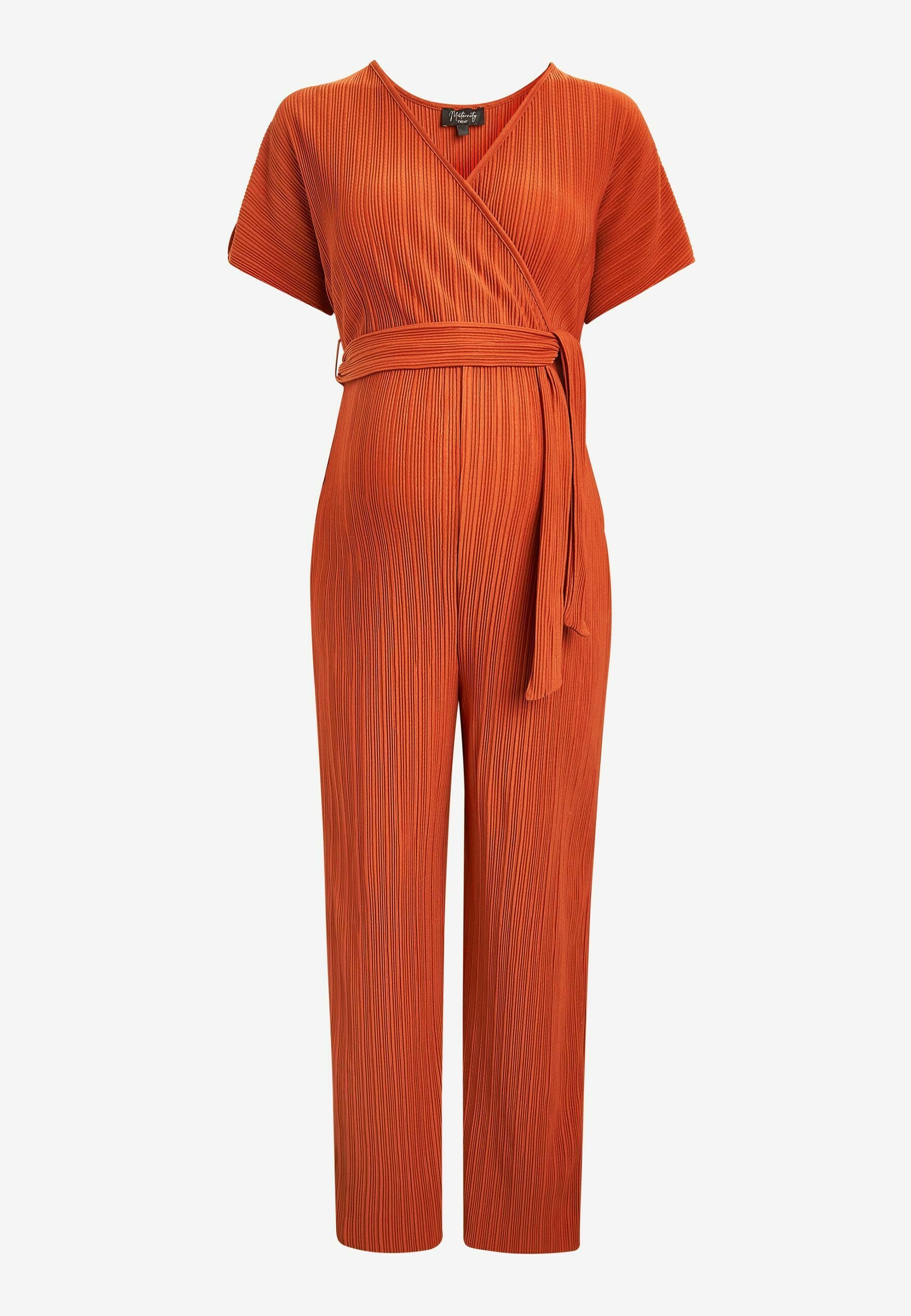 Next MATERNITY PLISSÃ - Jumpsuit - rust 