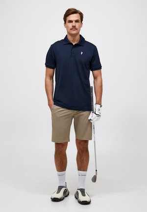 Peak Performance M VESPAR POLO - Poloshirts - dunkelblau
