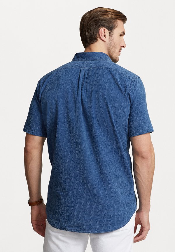 SEERSUCKER SHIRT - Shirt - dark indigo2