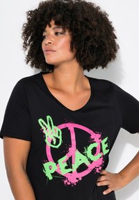 Angel of Style PEACE-MOTIV - T-shirts print - black