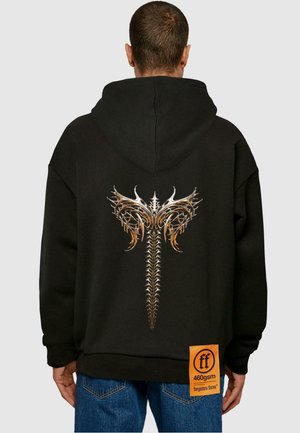 CHROME WINGS ULTRA HEAVY OVERSIZED  - Hoodie - black