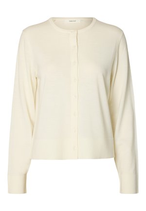 Selected, SLFTHEA CARDIGAN - Chaqueta de punto - egret