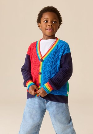 Little Bird V-NECK - Cardigan - bright colourblock