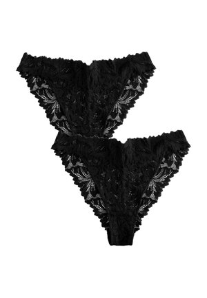 Next, TANGA FIT - ULTIMATE COMFORT  KNICKERS 2 PACK - Trusser - black