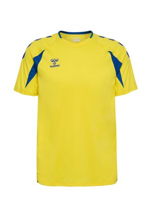 Hummel, 2.0  S/S - T-shirt imprimé - blazing yellow true blue