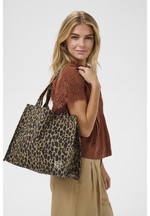 Saint Tropez PANSYSZ BAG - Tote bag - tiger's eye spotty leopard