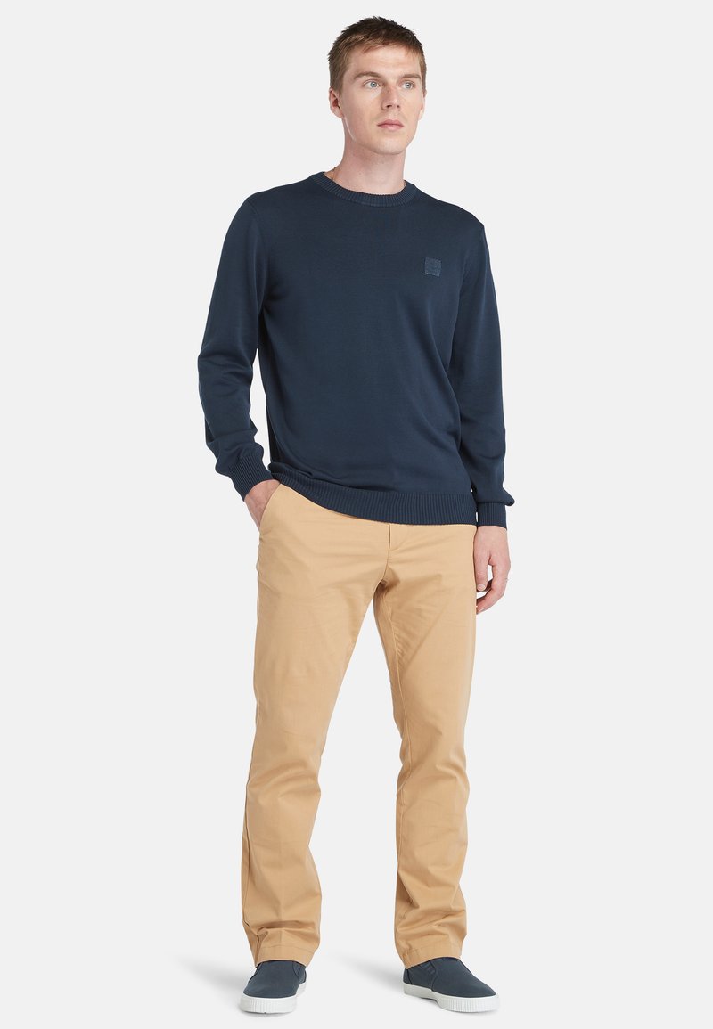 Timberland MERRYMACK RIVER GARMENT DYE - Svetr - dark sapphire