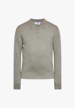 Ilgarankovis viršutinės dalies drabužis - grau melange