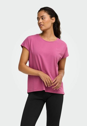 ONLY Play, ONPAUBREE LIFE ON SS BAT LOOSE TEE NOOS - T-shirt basique - red violet