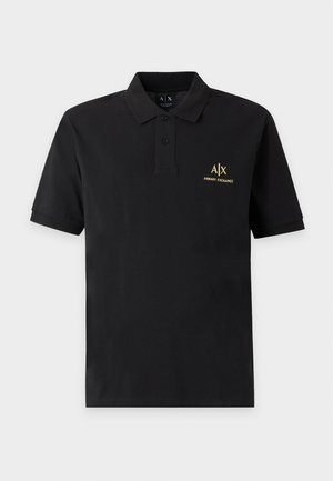 Armani Exchange, BLACK GOLD EDITION - Polo - black