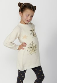 Koroshi Svetríkové šaty - crudo   off white