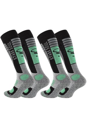 Stark Soul 2 PAAR MIT SPEZIALPOLSTERUNG - Chaussettes - grau schwarz grün