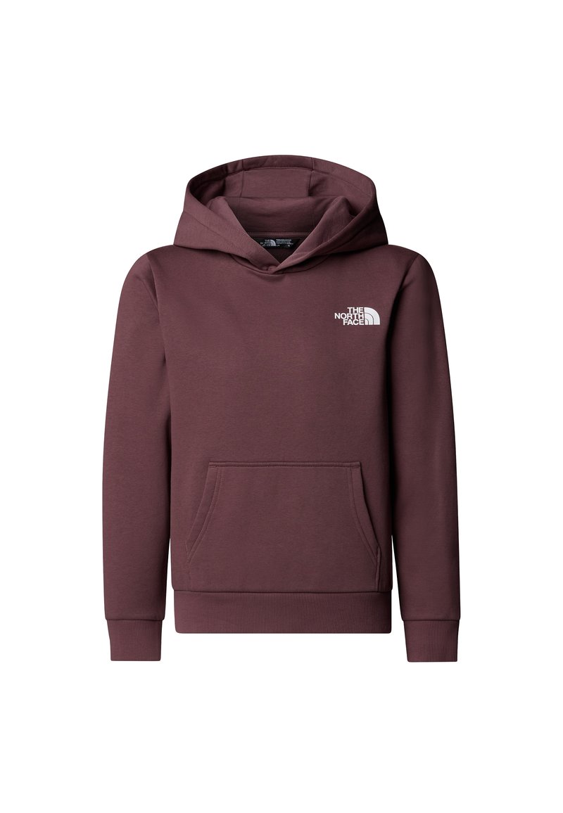 The North Face Hoodie donkerrood