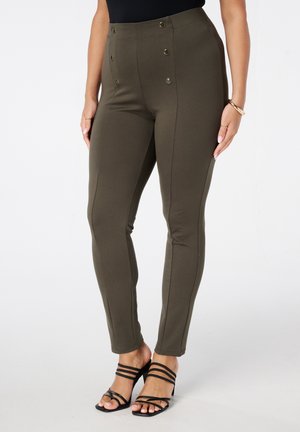 MS Mode, TREGGING - Pantalon classique - khaki