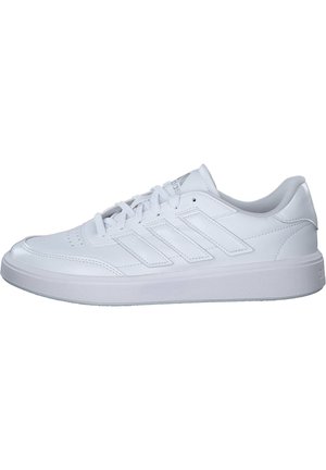 Trainers - white white matte silver