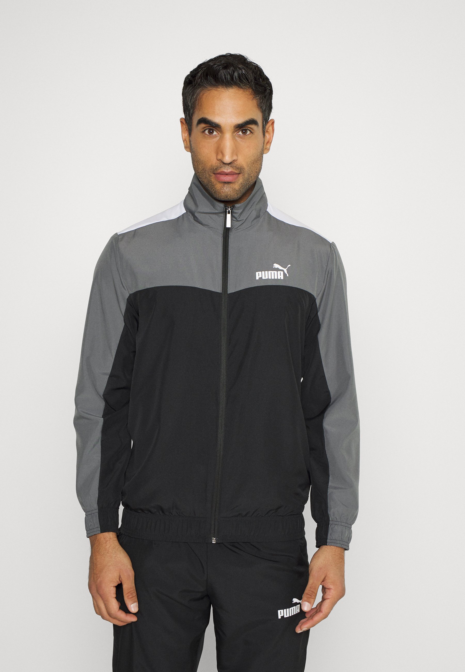 black puma tracksuit