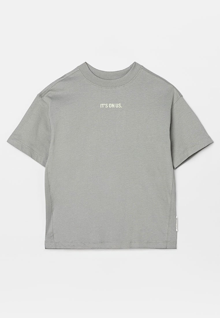 Marc O’Polo Junior T-shirt print grijs