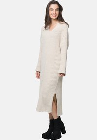 Elara Abito in maglia - beige