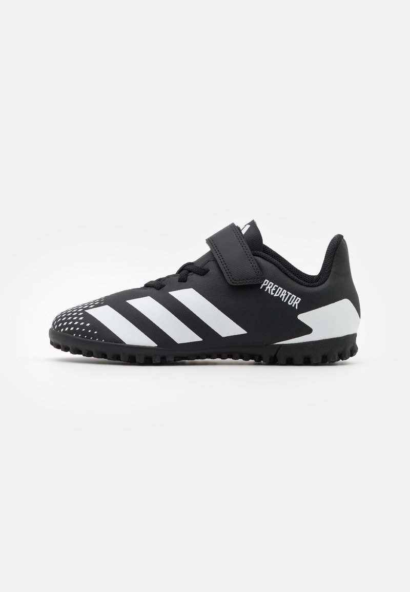 adidas Performance PREDATOR 20.4 FOOTBALL TURF UNISEX - Fotbollsskor till gräs - core black/footwear white