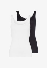 Non sélectionné, weiß/schwarz