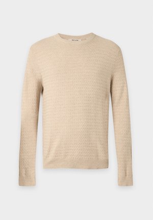 Only & Sons, ONSLOUI LS STRUCTURE CREW REG NOOS - Πουλόβερ - oatmeal