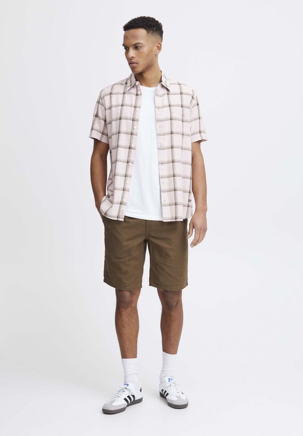 BHWOVEN LINEN MIX - Shorts - beech2