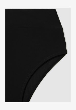 Reiss CRISTINA HIGH RISE - Bikini-Hose - black