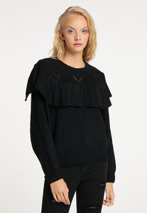 MYMO ROCKS BLONDA - Jumper - schwarz