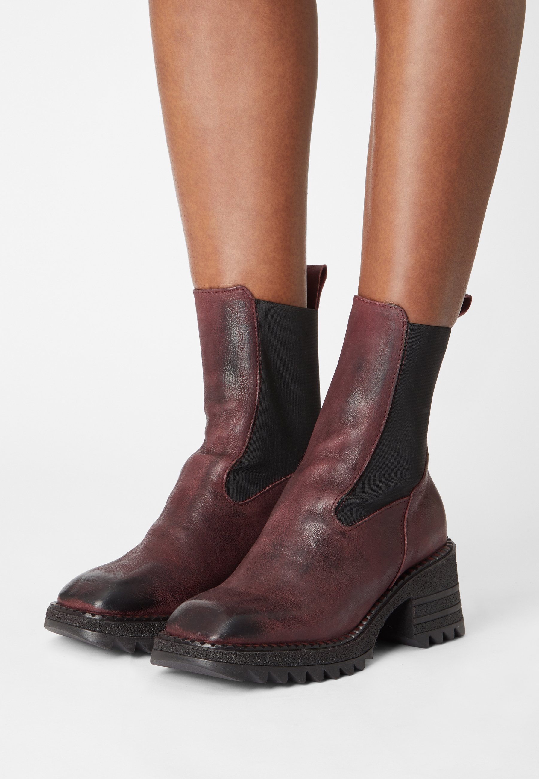 MARS - Botines con plataforma - oscuro -