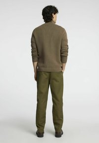 Selected Homme SLHDANE STRUCTURE - Stickad tröja - morel