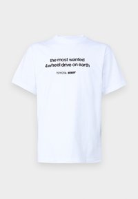 HUF LEGEND RETURNS TEE UNISEX - Trükipildiga T-särk - white