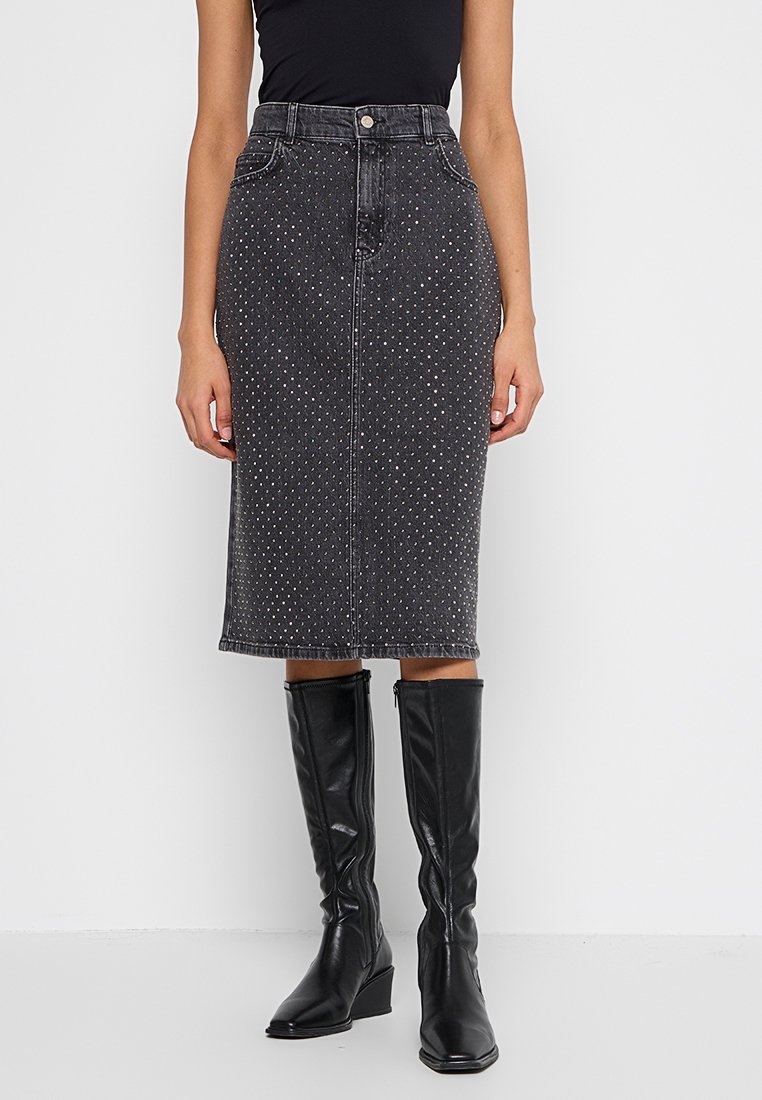 Twinset ACTITUDE Jeansrok antraciet Twinset ACTITUDE Jeansrok antraciet