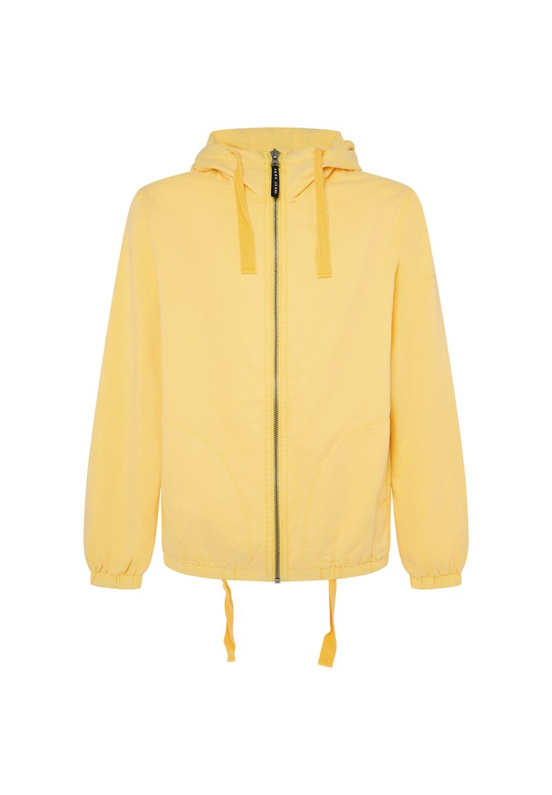 Pepe Jeans Sweater met rits geel