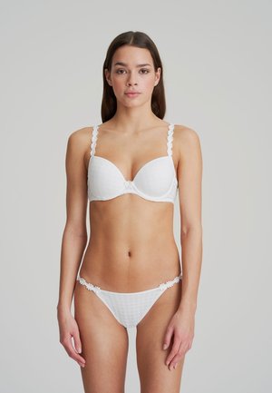 Marie Jo AVERO PADDED PLUNGE - Bügel BH - white