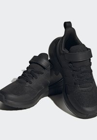 adidas Performance FORTARUN 2.0 CLOUDFOAM ELASTIC LACE STRAP - Chaussures de running sur route - black
