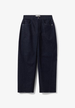 Stefanel, DENIM BALLOON-FIT JEANS. - Jeans baggy - dark blue