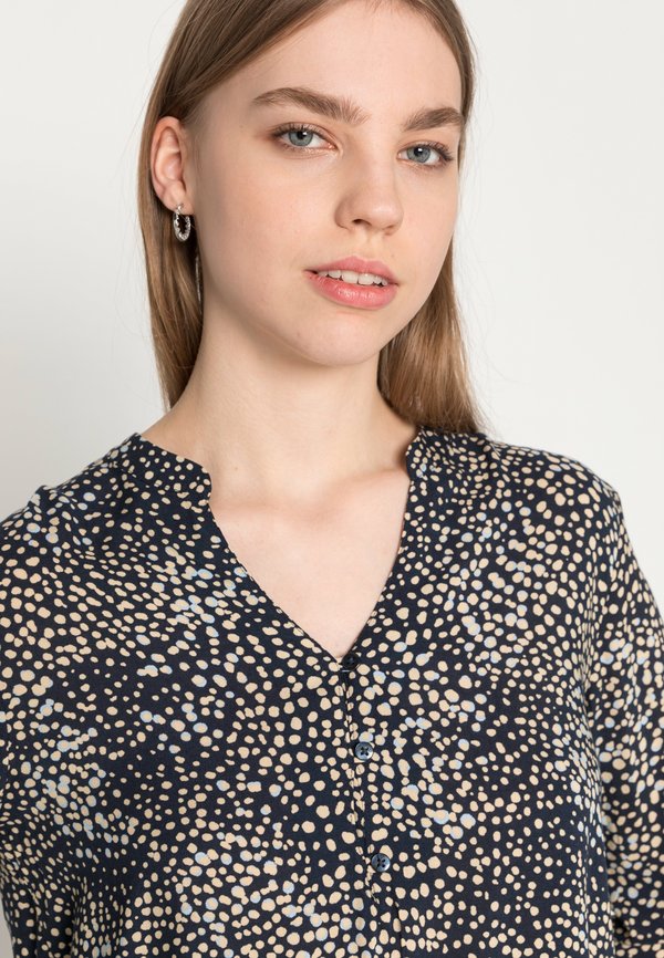 BYJOSA VNECK BLOUSE 2 - Blouse - copenhagen night mix2