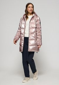 Polo Club SHINY HOODED CATELE C - Vinterkappa /-rock - pink