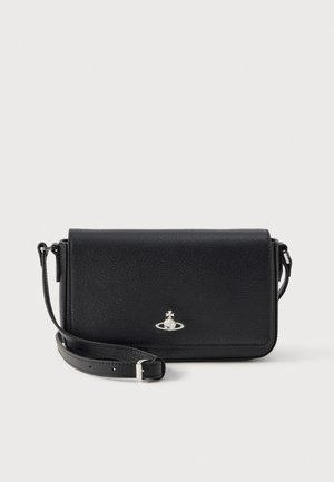 Vivienne Westwood, GINNY CROSSBODY BAG UNISEX - Чанта за носене през рамо - black