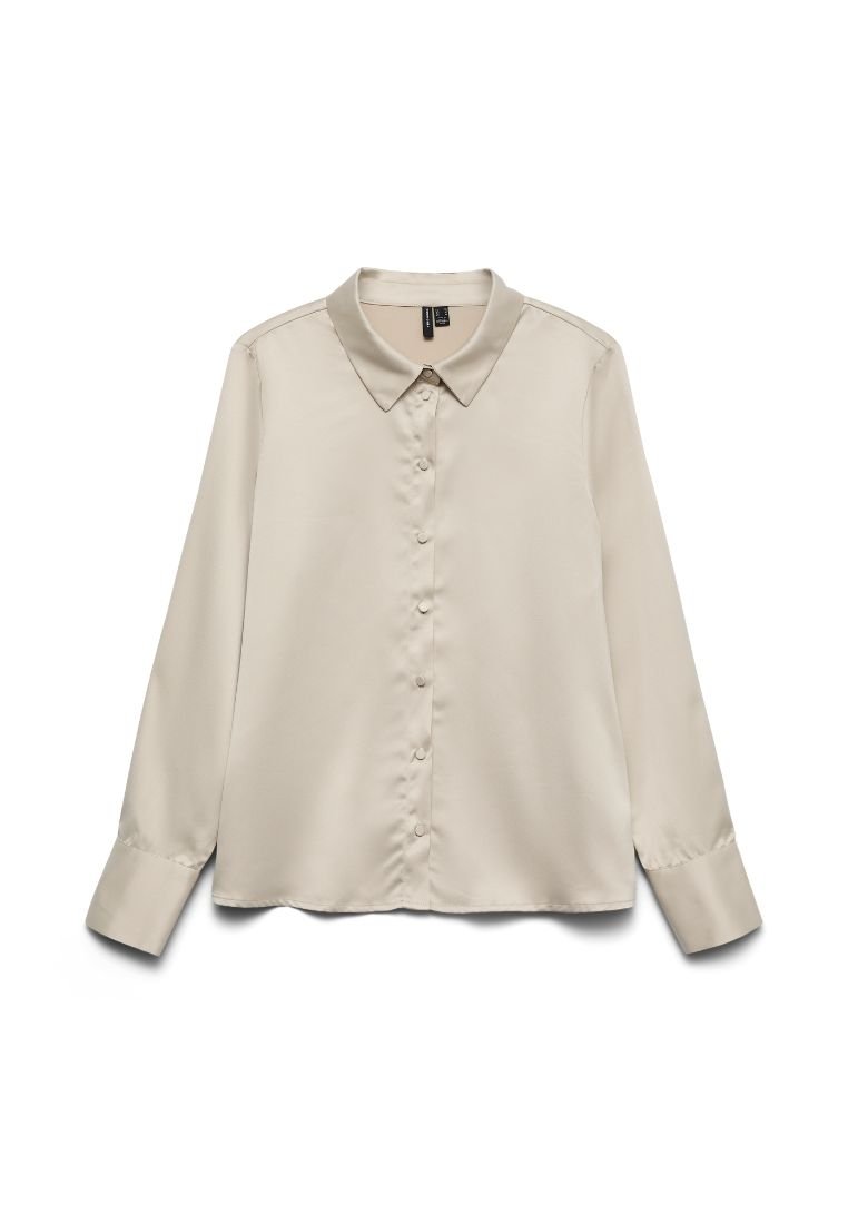 Vero Moda Overhemdblouse beige