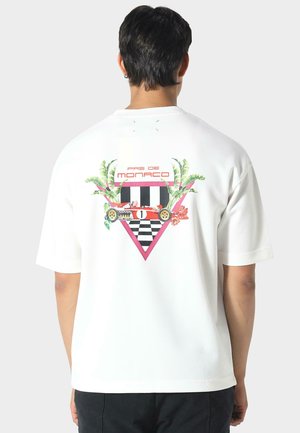 FORMULAR CHECK - T-shirt print - off white