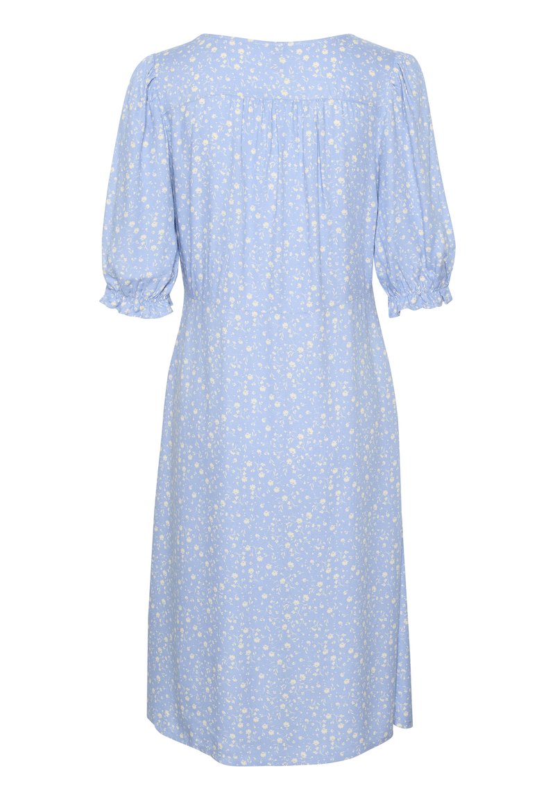 Damen Freizeitkleider | Culture CUNILDA Blusenkleid blue flower/blau - YQ90459 Damen Freizeitkleider | Culture CUNILDA Blusenkleid blue flower/blau - YQ90459