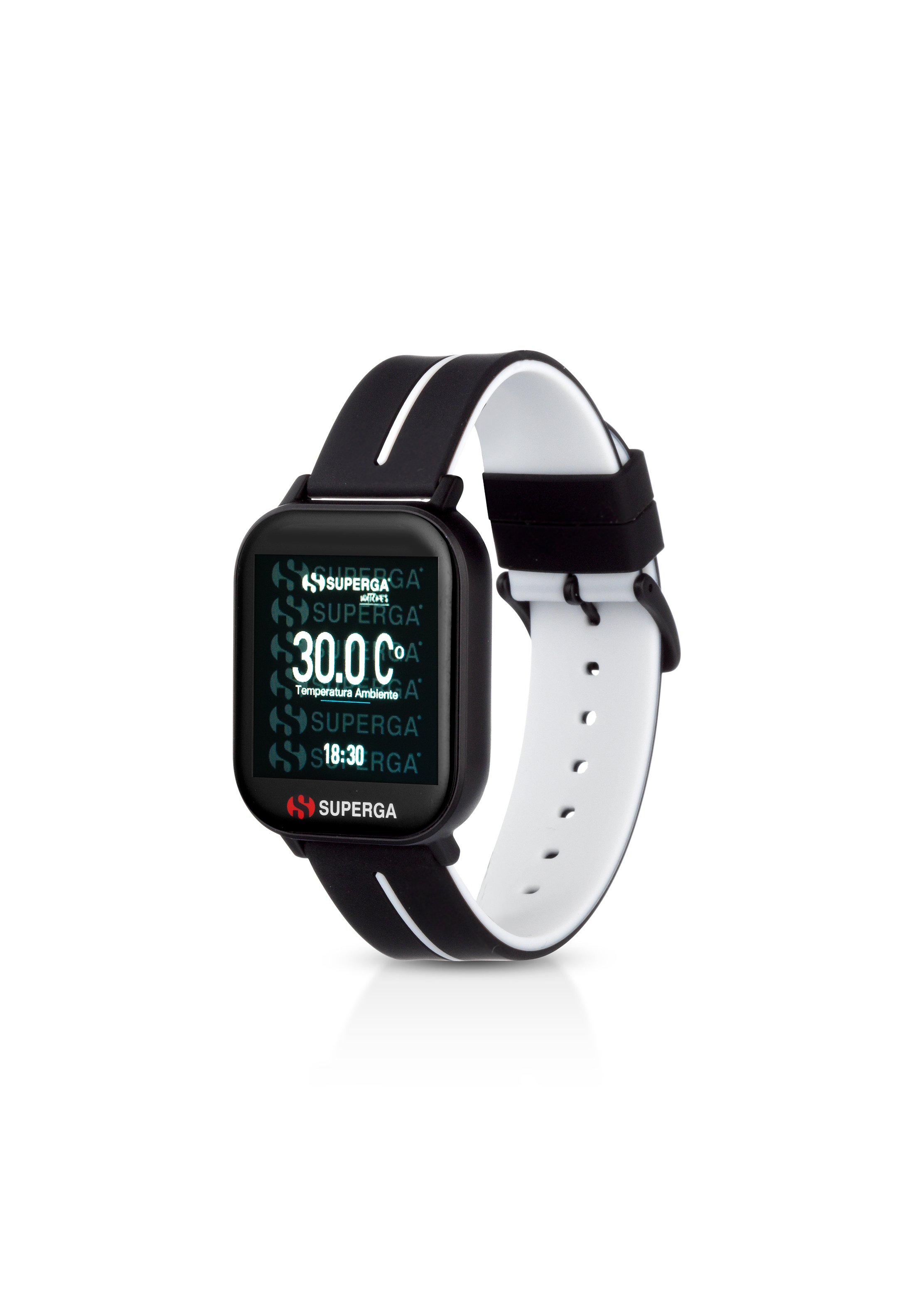 Superga Smartwatch - black/white/zwart - Zalando.nl