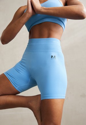 RESTORE SEAMLESS BIKE SHORT - Leggings - cornflower blue